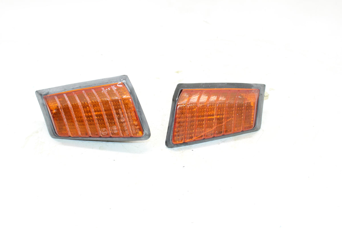 1983 Yamaha XC180 Riva OEM Front Turn Signals Left Right Blinker Pair