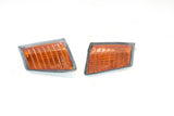 1983 Yamaha XC180 Riva OEM Front Turn Signals Left Right Blinker Pair
