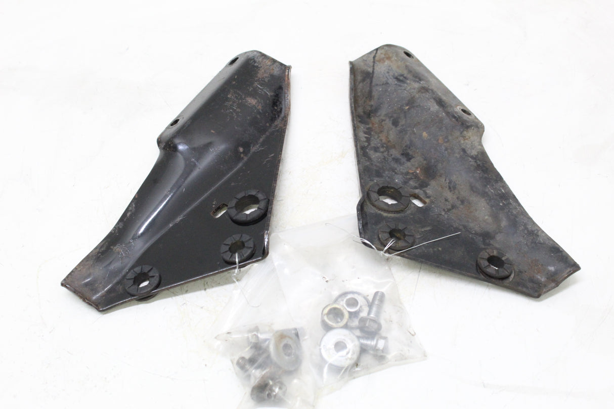 2003 HONDA REBEL 250 CMX250C OEM LEFT RIGHT EXHAUST MUFFLER MOUNT BRACKETS