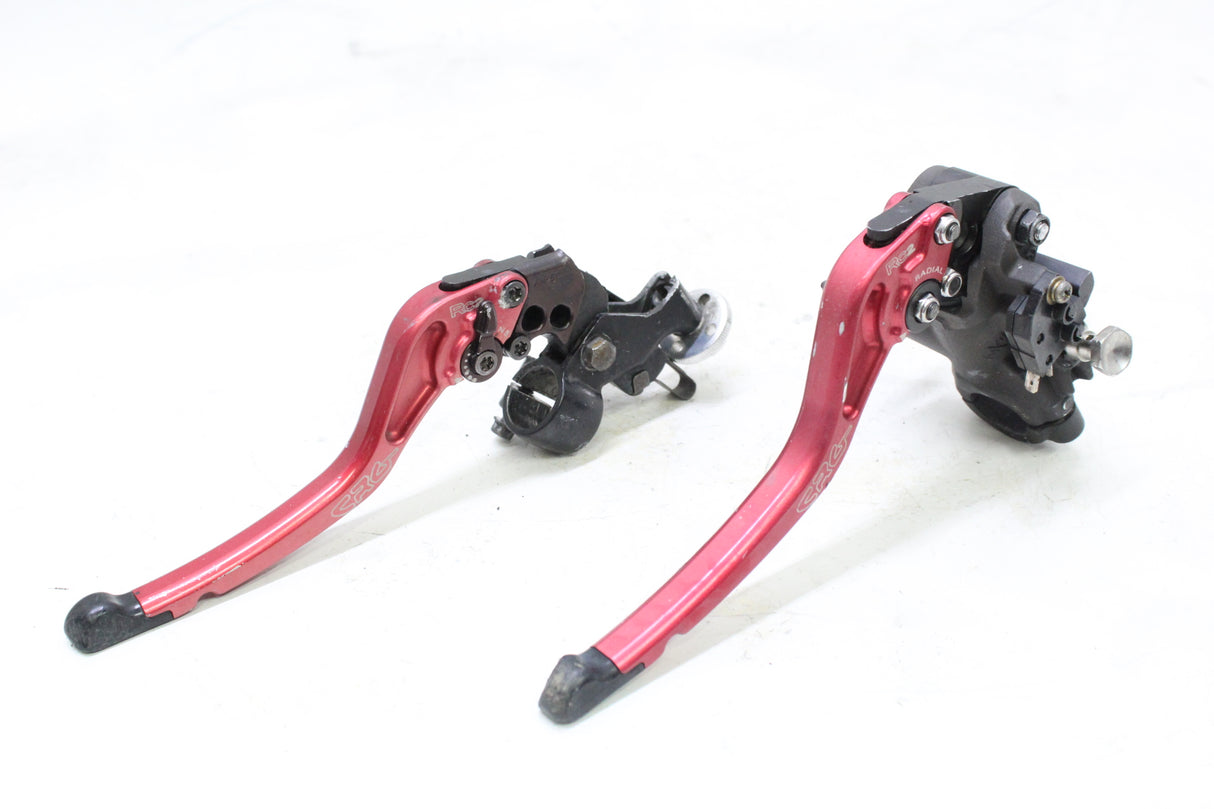 2004 SUZUKI GSXR600 CRG FRONT BRAKE MASTER CYLINDER CLUTCH PERCH LEVER SET