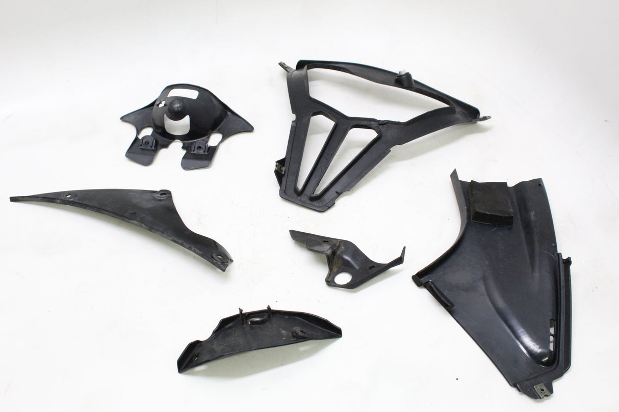 2007 Yamaha YZF R6S OEM INNER FAIRING COWL TRIM COVER PANEL KIT