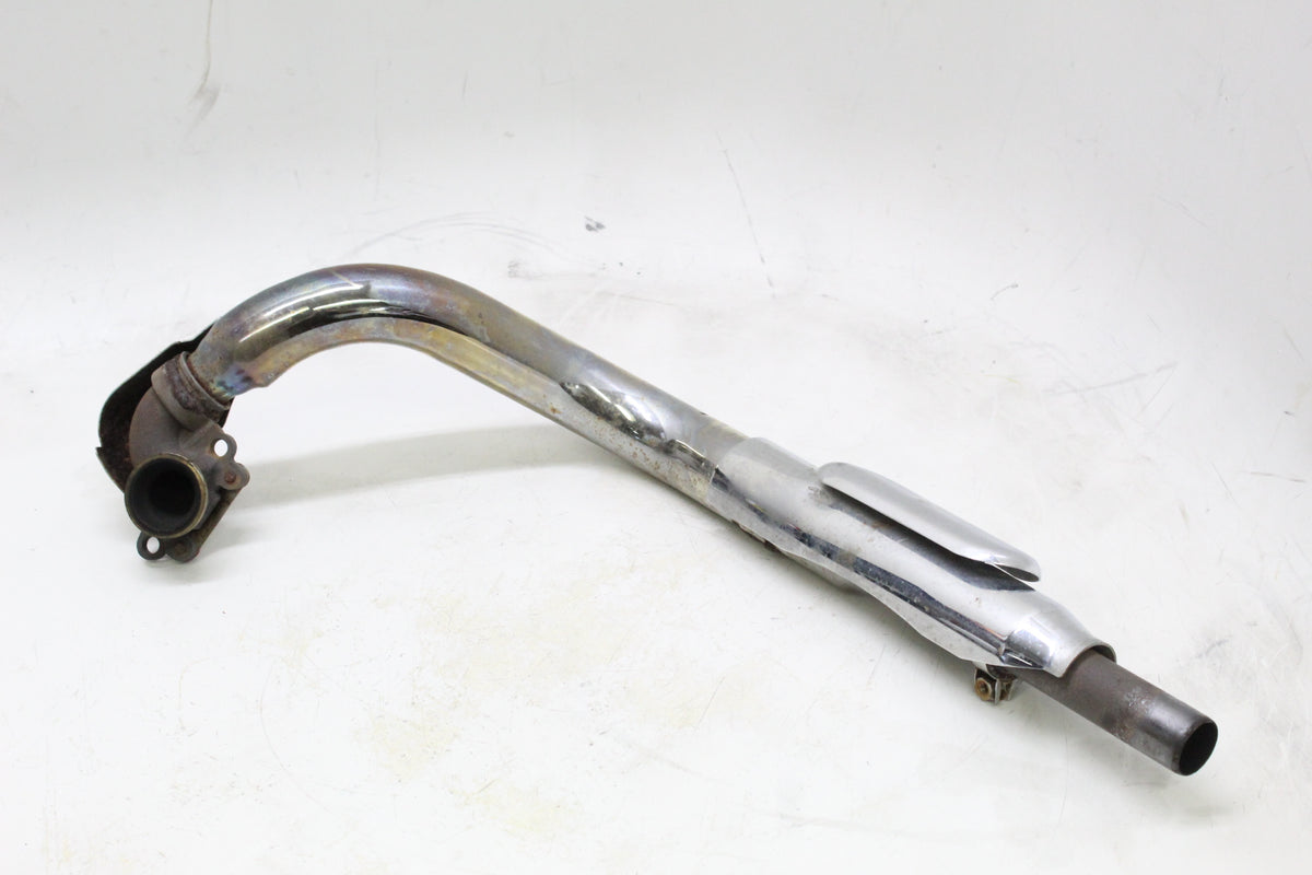2007 YAMAHA XVS650 V STAR 650 OEM EXHAUST HEADER MID PIPE HEAT SHIELD