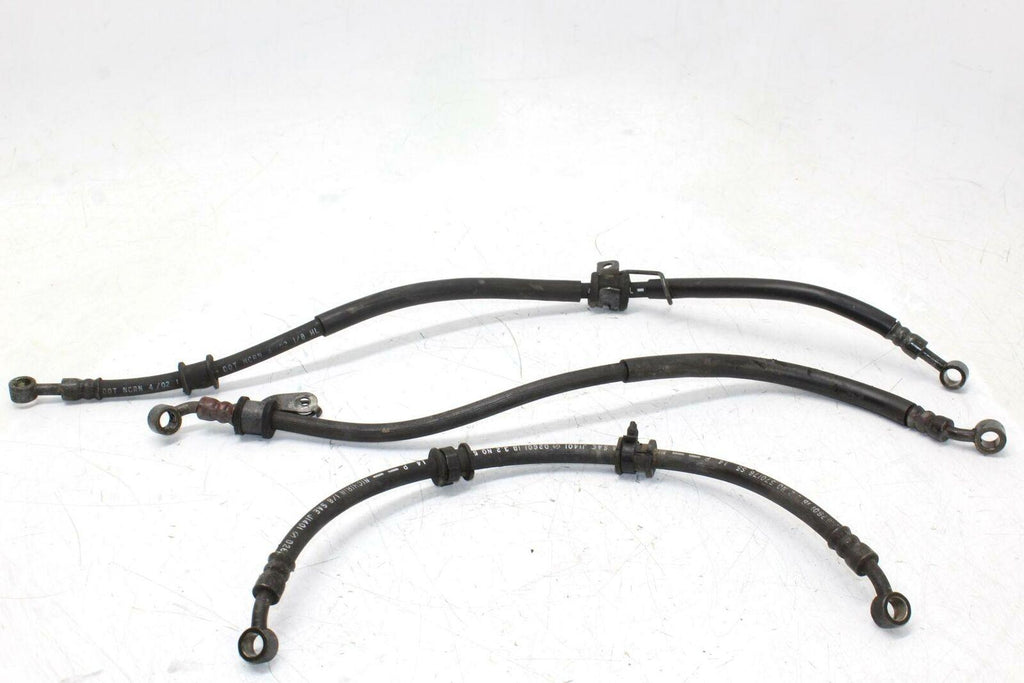 03-04 Honda Cbr600rr Front Brake Caliper Hoses Lines Oem - Honda - Gold River Motorsports