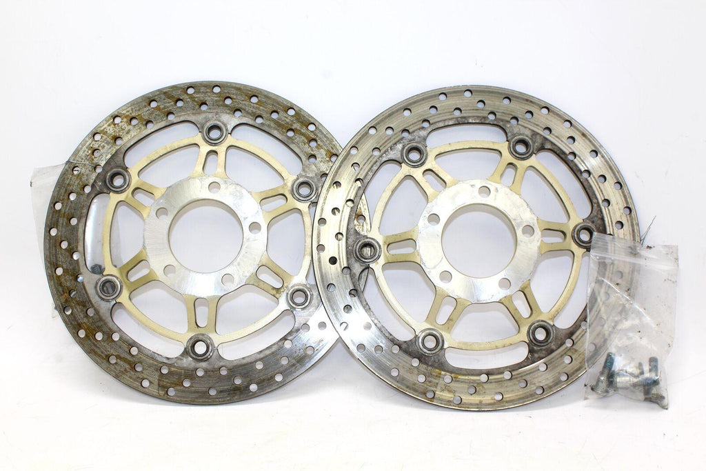 2002 Suzuki Sv650 Front Left Right Brake Rotors Discs - Gold River Motorsports