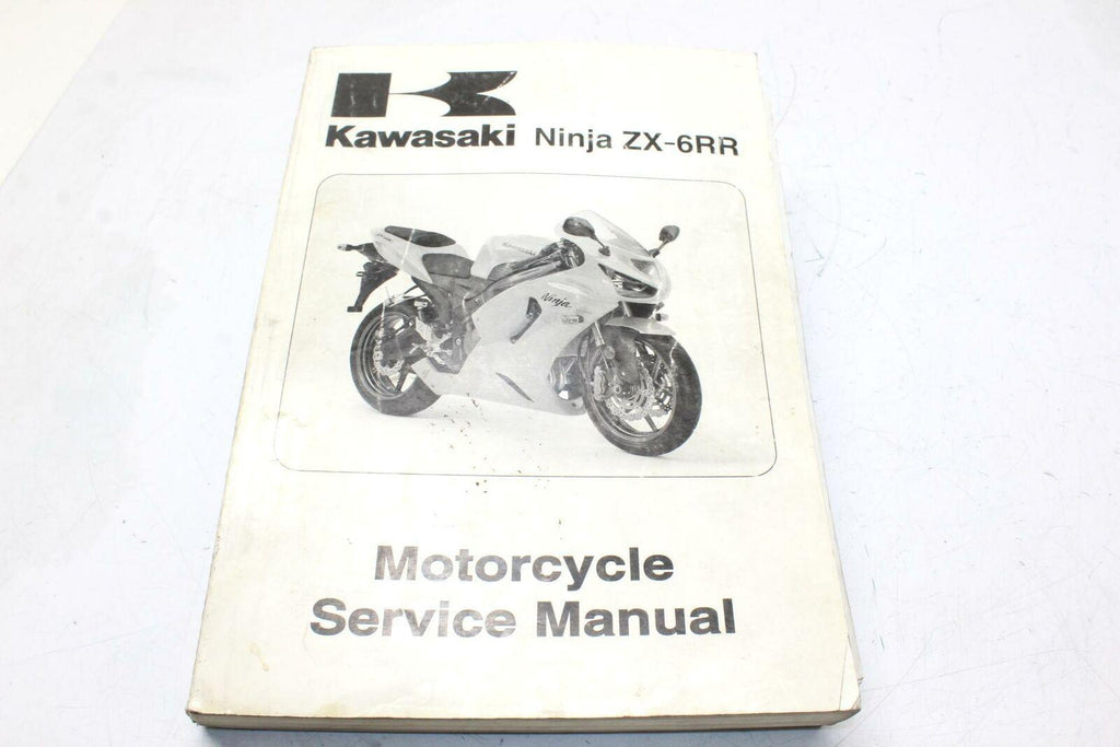 2005 Kawasaki Ninja Zx6rr Zx600n Service Manual Book - Gold River Motorsports