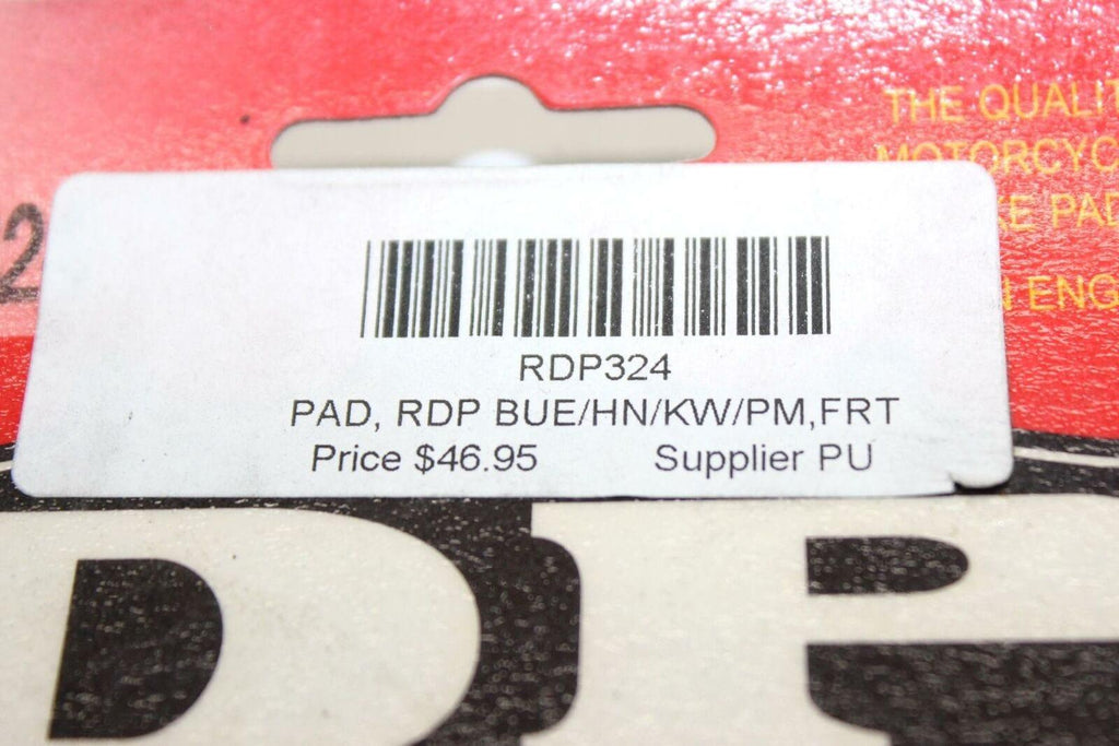 Dp Brakes Rdp X-Race Titanium High-Friction Front Brake Pads (Rdp324) - Gold River Motorsports