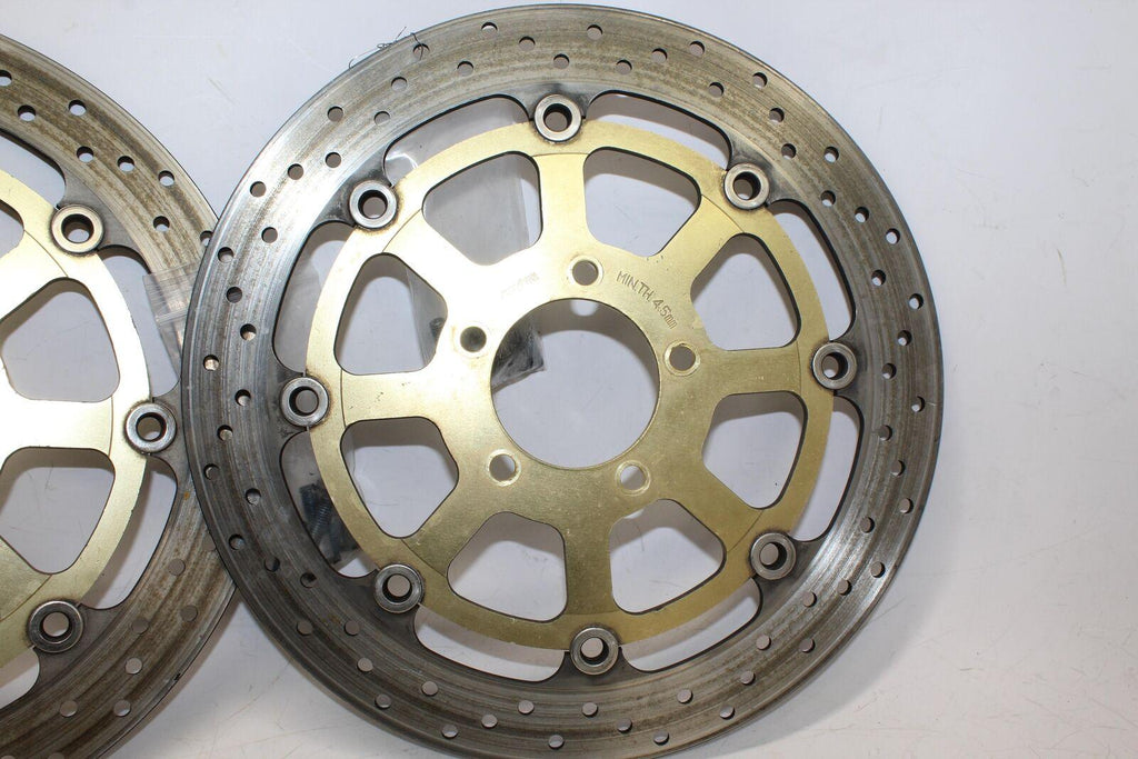 2001 Suzuki Gsxr750 Front Left Right Brake Rotors Discs - Gold River Motorsports