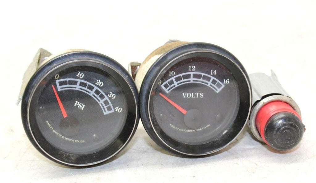 87-89 Harley-Davidson Ultra Classic Touring Flhtc Speedo Cluster Gauge Set Psi - Gold River Motorsports