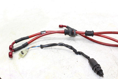07-08 Kawasaki Ninja Zx6r Zx600p Brake Caliper Hoses,Starter Relay,Brake Sensor - Gold River Motorsports
