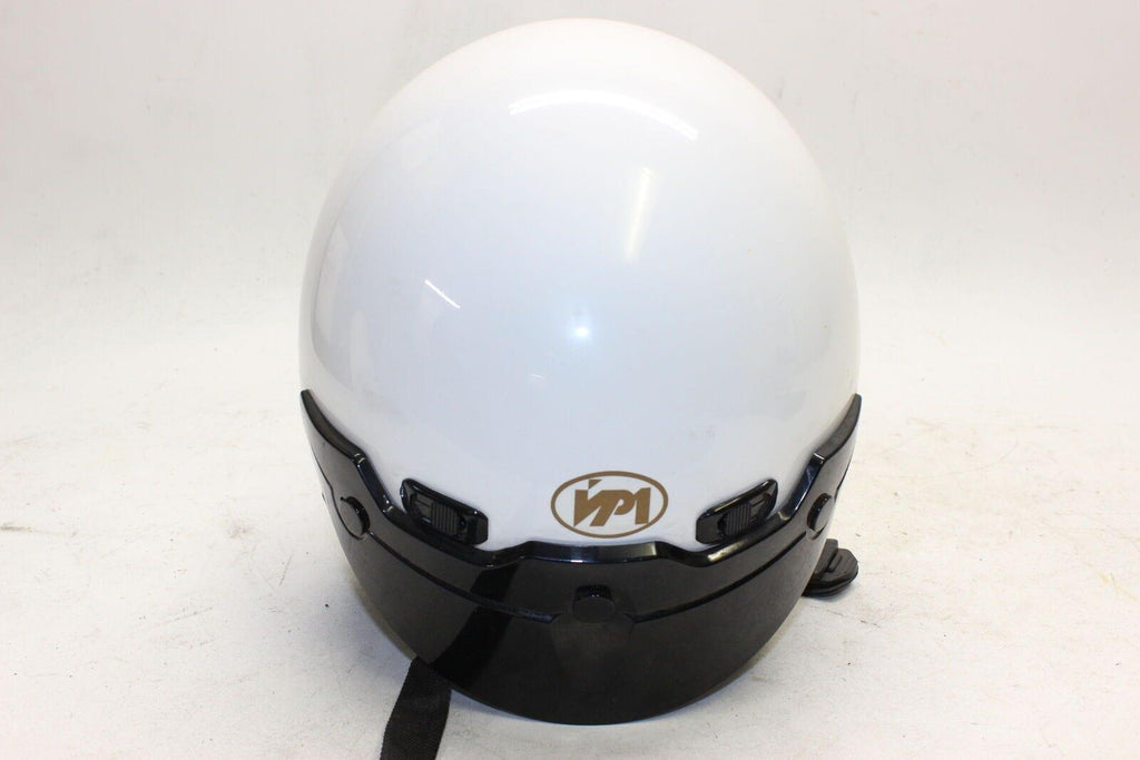 Vp1 Vector Sports Motorcycle Head Helmet White Large - Gold River Motorsports