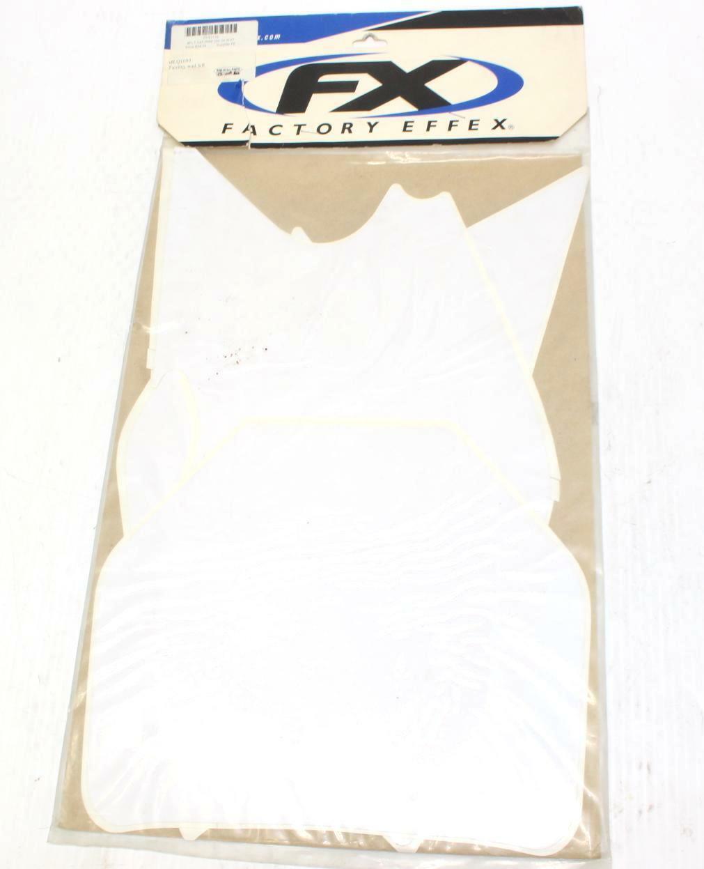 2004 Suzuki Rmz250 Factory Effex Pre-Cut White Kit, Part No: 07-62132 - Gold River Motorsports