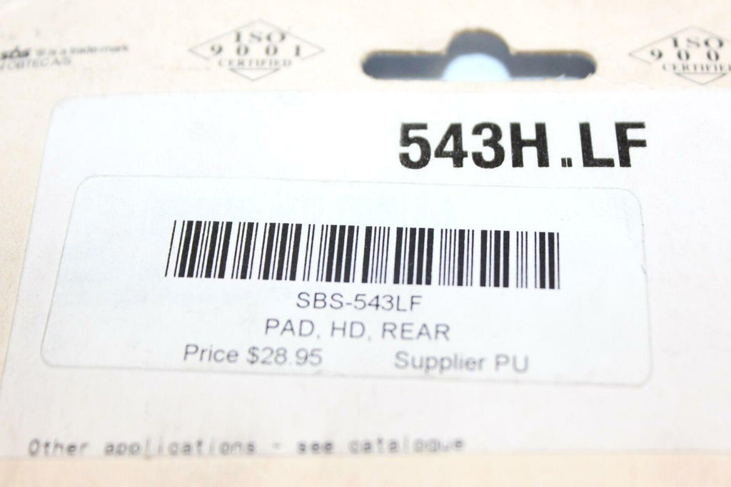 Sbs 543h.Lf Brake Pads - Gold River Motorsports