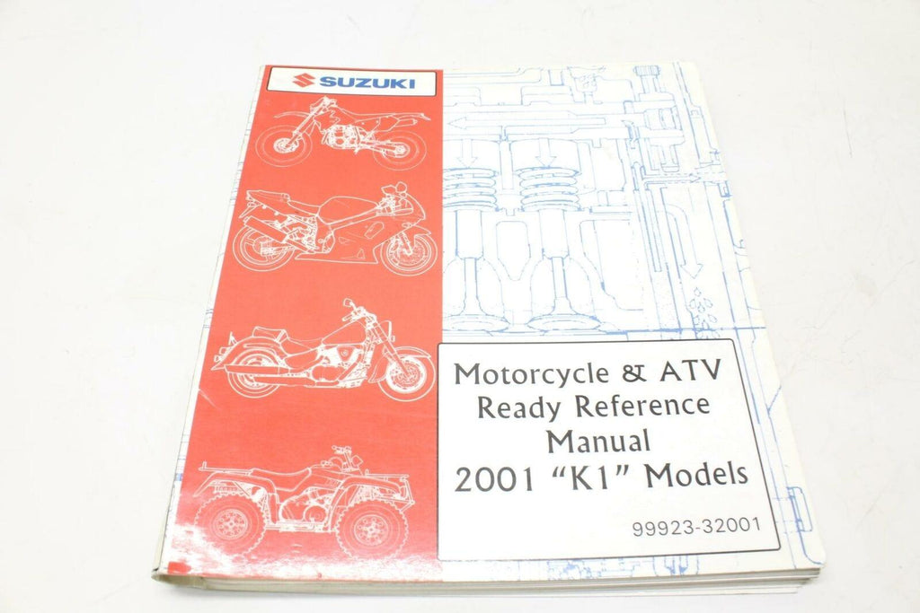 2001 Suzuki Motorcycle/Atv/ Service Manual Book - Gold River Motorsports