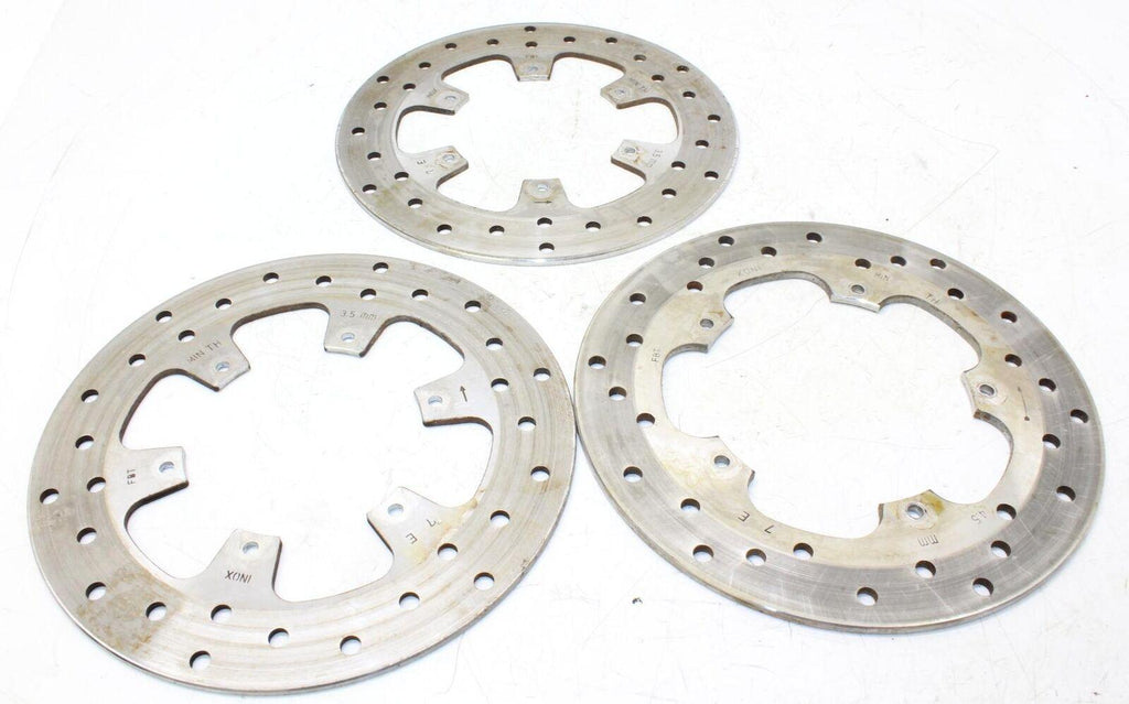 2008 Piaggio Mp3 400 Front & Rear Left Right Brake Rotors Discs Oem - Gold River Motorsports