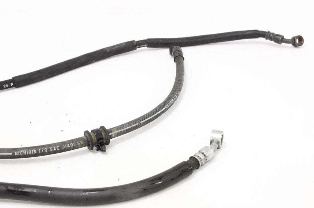 07-09 Suzuki Sv650s Brake Caliper Hoses Lines Oem - Gold River Motorsports