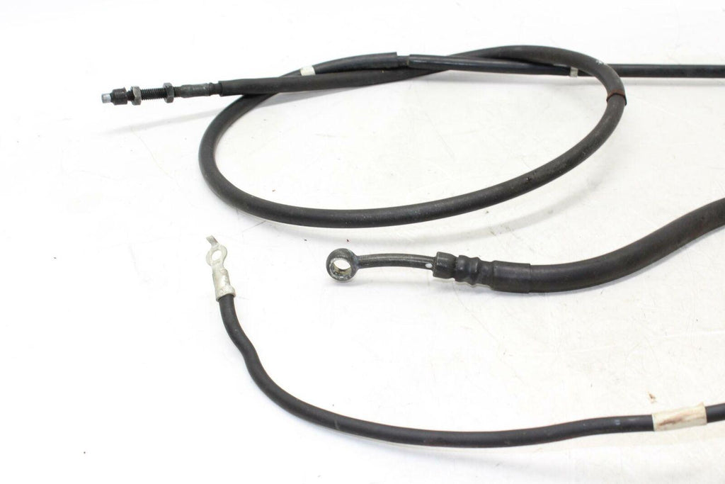 09-14 Yamaha Yzf R1 Clutch Cable Line W/Brake Hose & Negative Cable Oem - Gold River Motorsports