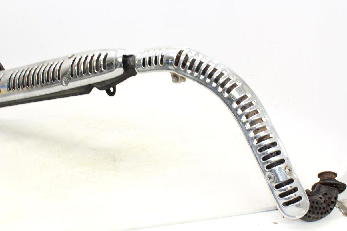 82 Honda Hona C70 Passport Exhaust Pipe Muffler Slip On Can Silencer Oem - Gold River Motorsports