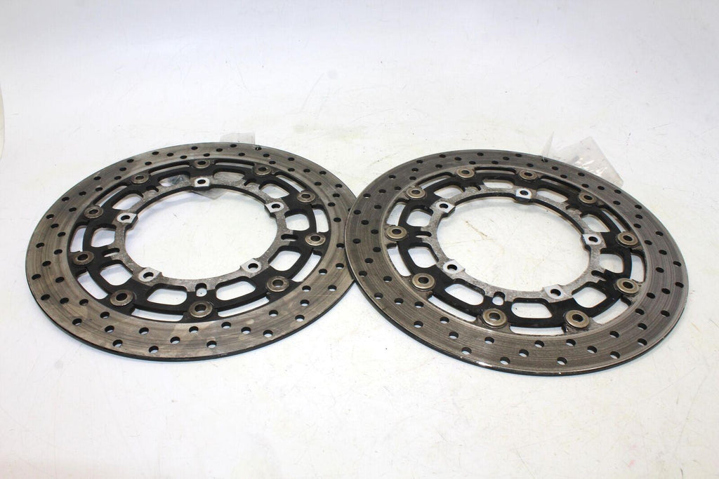 2007 Yamaha Yzf R6 Front Left Right Brake Rotors Discs - Gold River Motorsports