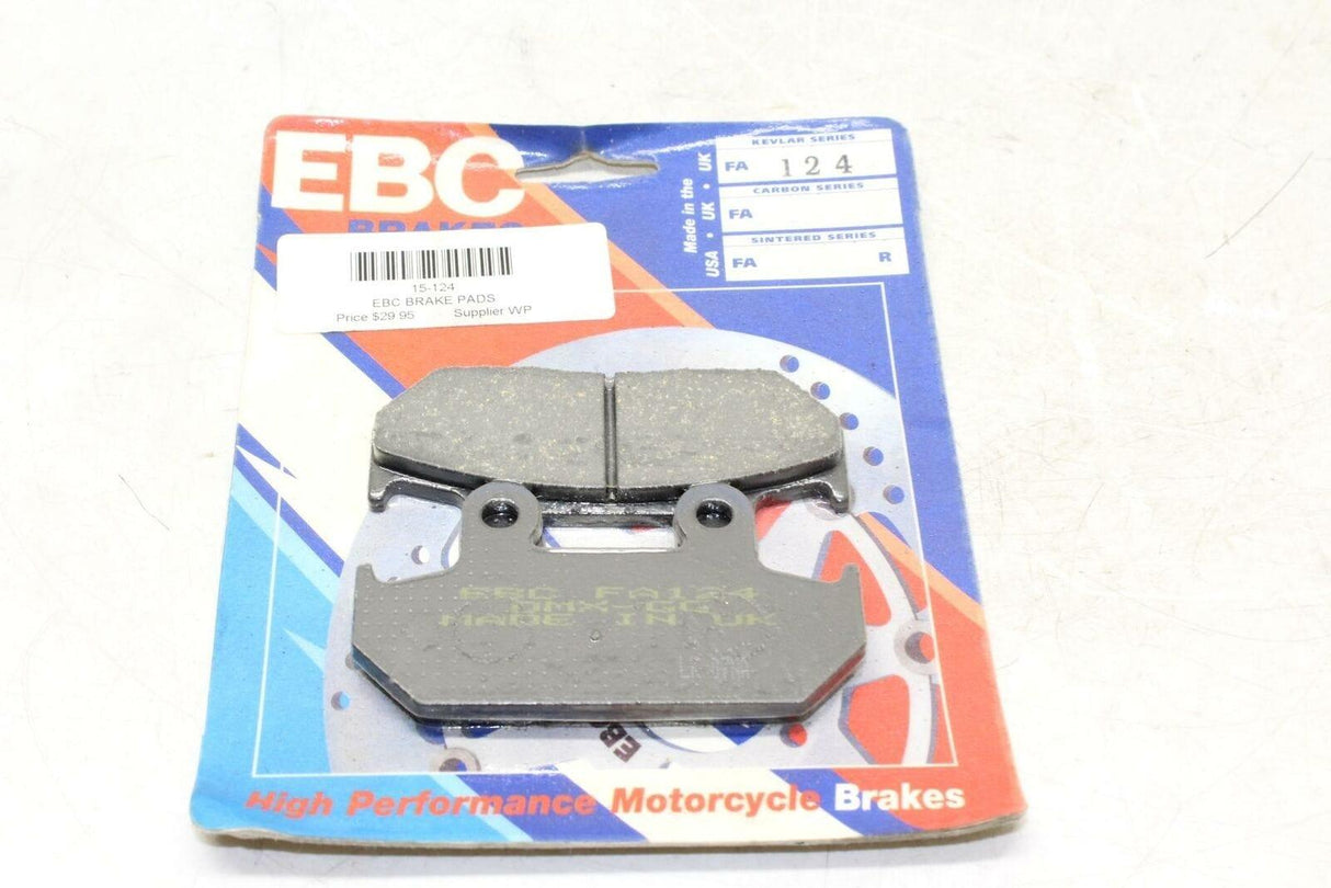 High Perfomance Motorcycle Brakes Ebc Fa 124 - Gold River Motorsports