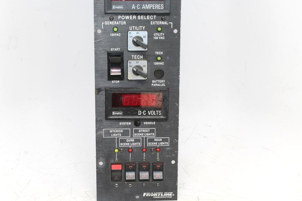 Digital Panel Meter Crompton Volts Hertz Amperes 262-Ddvu