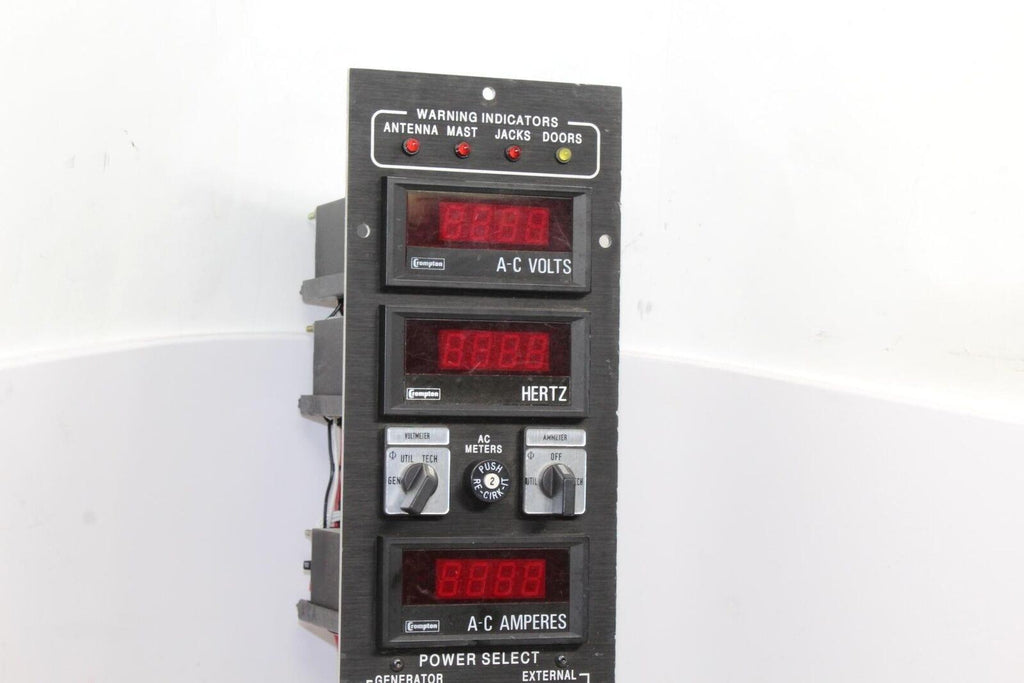 Digital Panel Meter Crompton Volts Hertz Amperes 262-Ddvu