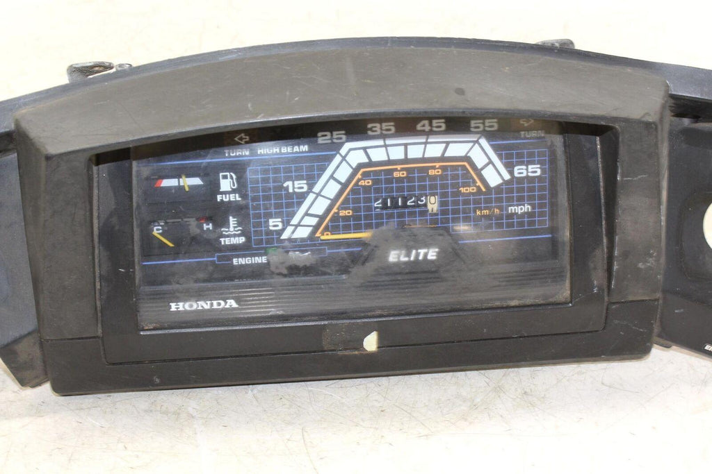 1985 Honda Elite Speedo Tach Gauges Display Cluster Speedometer Oem - Gold River Motorsports