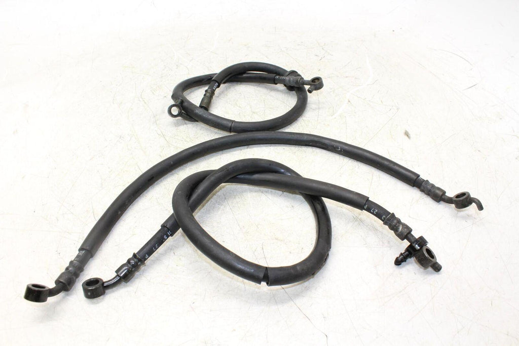 06-08 Kawasaki Ninja 650r Ex650a Front Brake Caliper Hoses Lines Oem - Gold River Motorsports