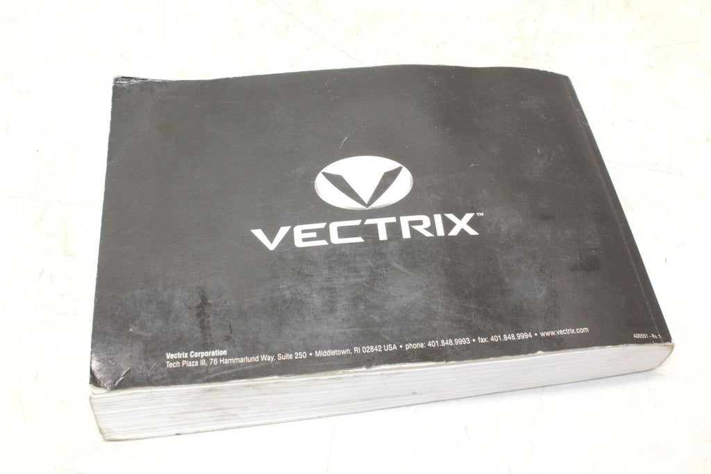Maxi Scooter Vectrix Service Manual Book - Gold River Motorsports