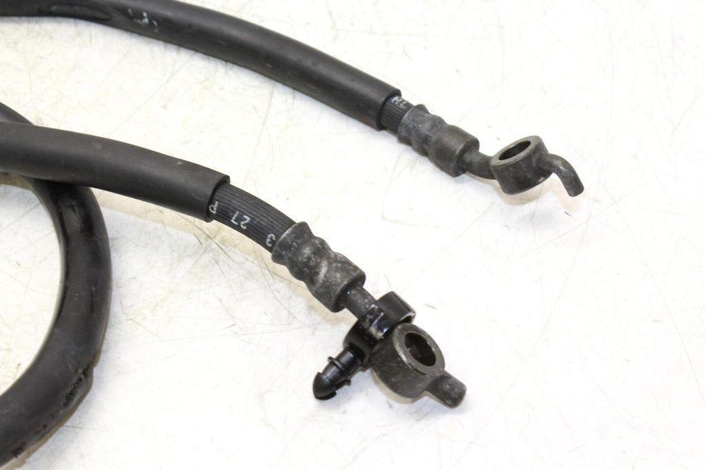 06-08 Kawasaki Ninja 650r Ex650a Front Brake Caliper Hoses Lines Oem - Gold River Motorsports