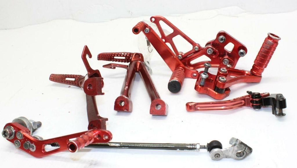 06-07 Suzuki Gsxr750 Right Left Rearset Rear Set Driver Foot Pegs W/Shifter/Clut - Gold River Motorsports