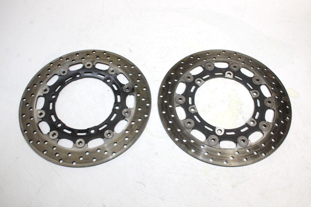 2002 Yamaha Yzf R6 Front Left Right Brake Rotors Discs Oem - Gold River Motorsports