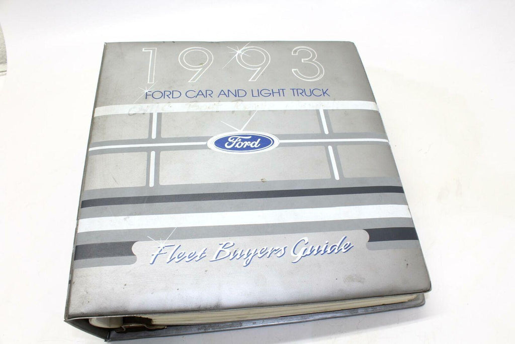 1993 Ford Car & Light Truck Fleet Buyers Guide - Gold River Motorsports