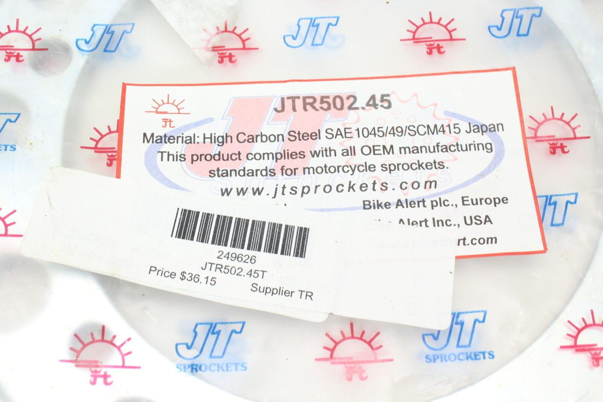 Jtr502.45t High Carbon Steel Sprocket Oem - Gold River Motorsports