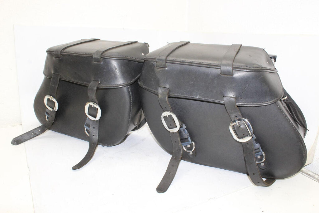 2000-2008 Kawasaki Vulcan 1500 Rear Side Saddlebag Left And Right Luggage Bags - Gold River Motorsports