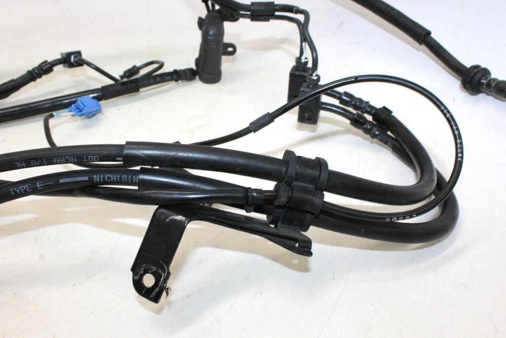 2013 Honda Cbr250r Abs Brake Caliper Hoses Lines With Abs Sensor Set - Gold River Motorsports