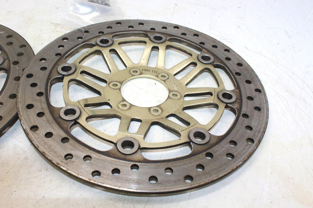 1998 Honda Cbr600f3 Front Left Right Brake Rotors Discs - Gold River Motorsports