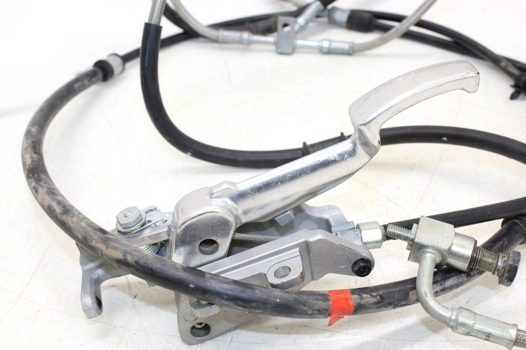 2010 Piaggio Mp3 500 Brake Caliper Hoses Lines Set With Clutch Lever Oem - Gold River Motorsports