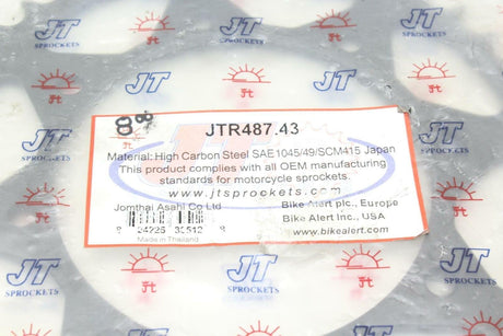 Jtr487.43 Jt Sprockets - Gold River Motorsports