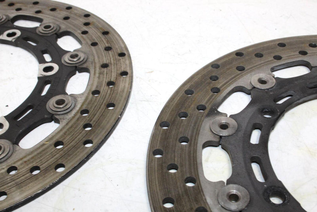 2002 Yamaha Yzf R6 Front Left Right Brake Rotors Discs Oem - Gold River Motorsports