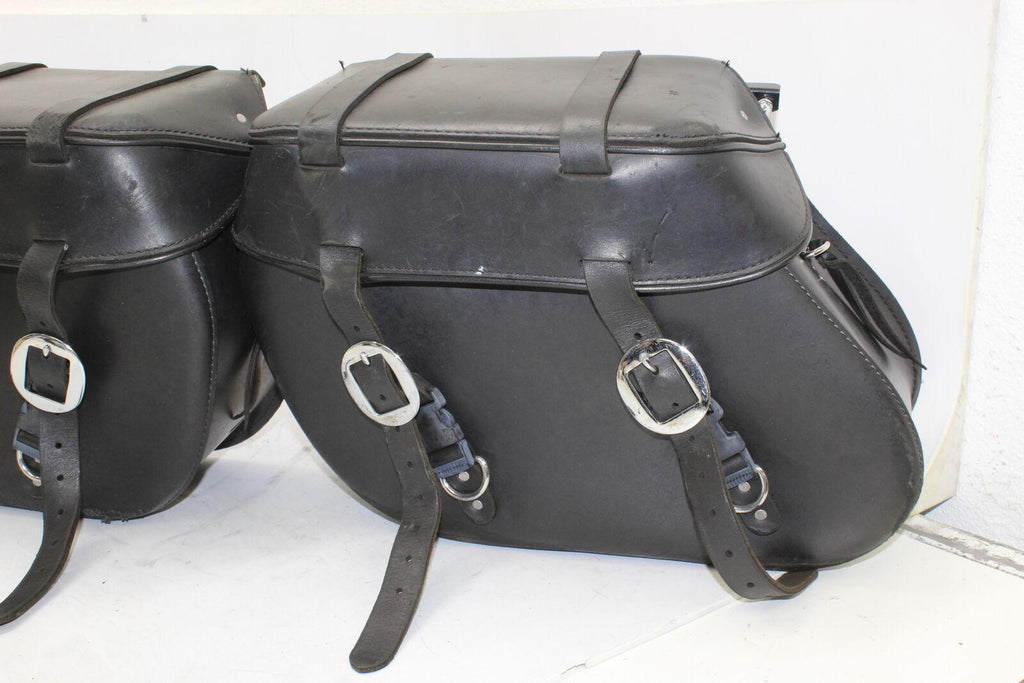 2000-2008 Kawasaki Vulcan 1500 Rear Side Saddlebag Left And Right Luggage Bags - Gold River Motorsports