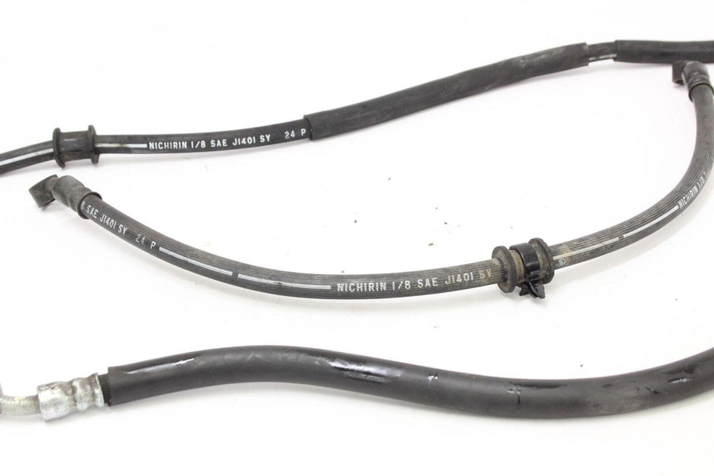 07-09 Suzuki Sv650s Brake Caliper Hoses Lines Oem - Gold River Motorsports