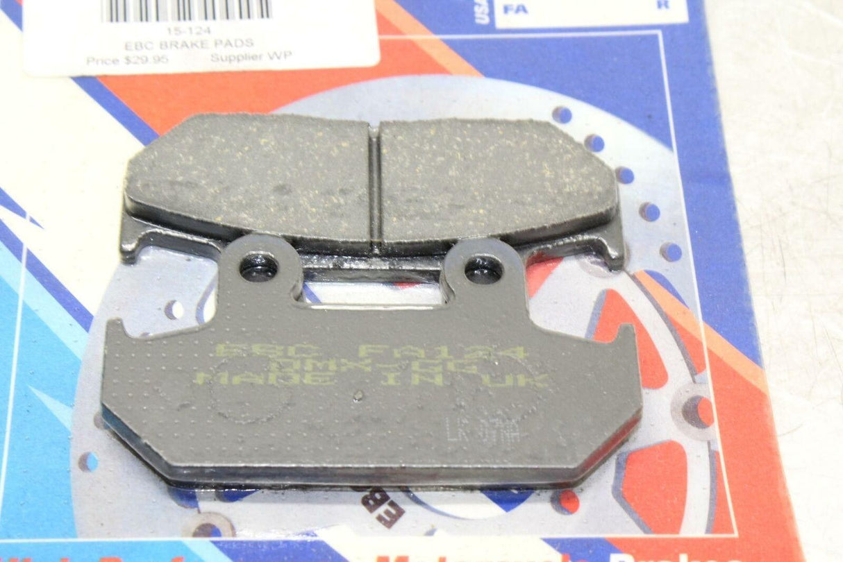 High Perfomance Motorcycle Brakes Ebc Fa 124 - Gold River Motorsports