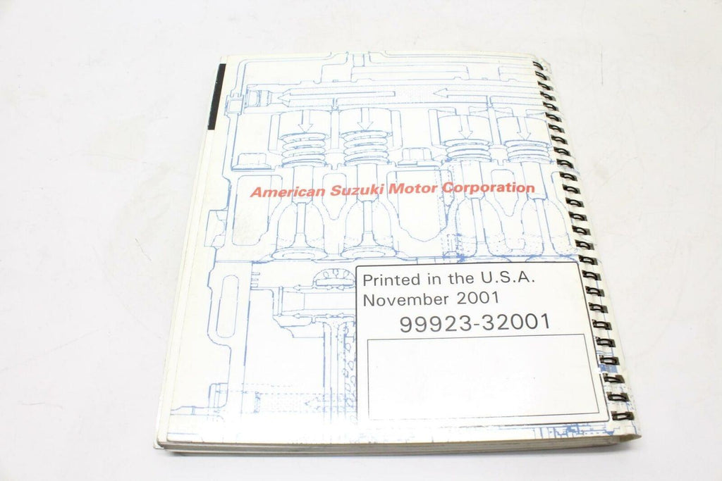 2001 Suzuki Motorcycle/Atv/ Service Manual Book - Gold River Motorsports