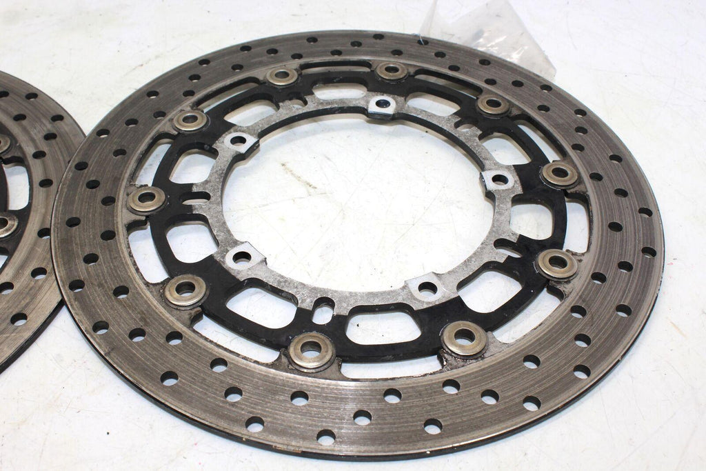 2007 Yamaha Yzf R6 Front Left Right Brake Rotors Discs - Gold River Motorsports