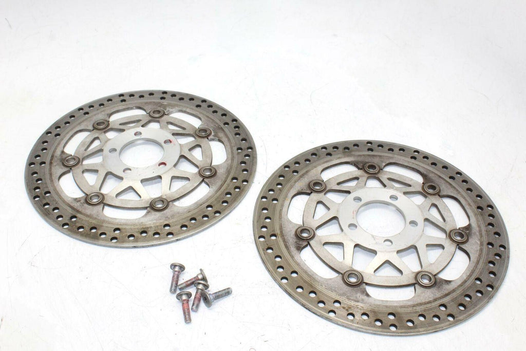 2003 Kawasaki Vulcan 1500 Vn1500l Nomad Fi Front Left Right Brake Rotors Discs - Gold River Motorsports