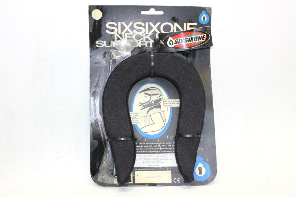 Sixsixone Neck Support System Soft Warm Black Unisex - Gold River Motorsports