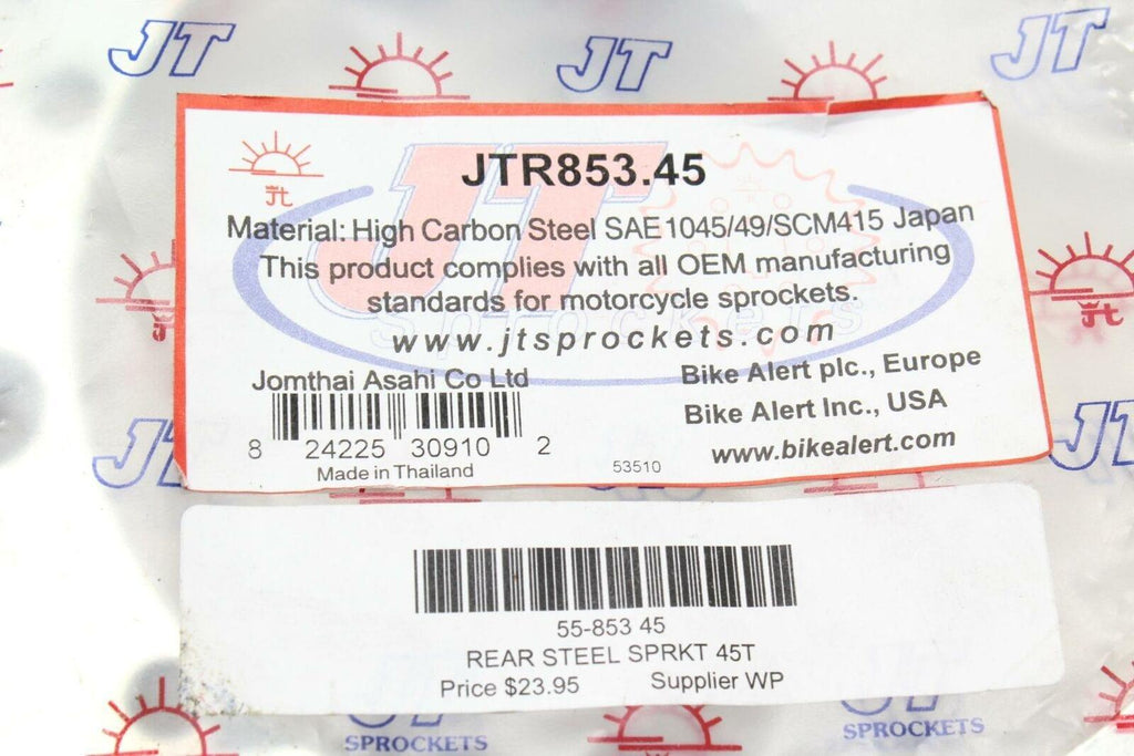 Jtr853.45 High Carbon Steel Sprocket Oem - Gold River Motorsports