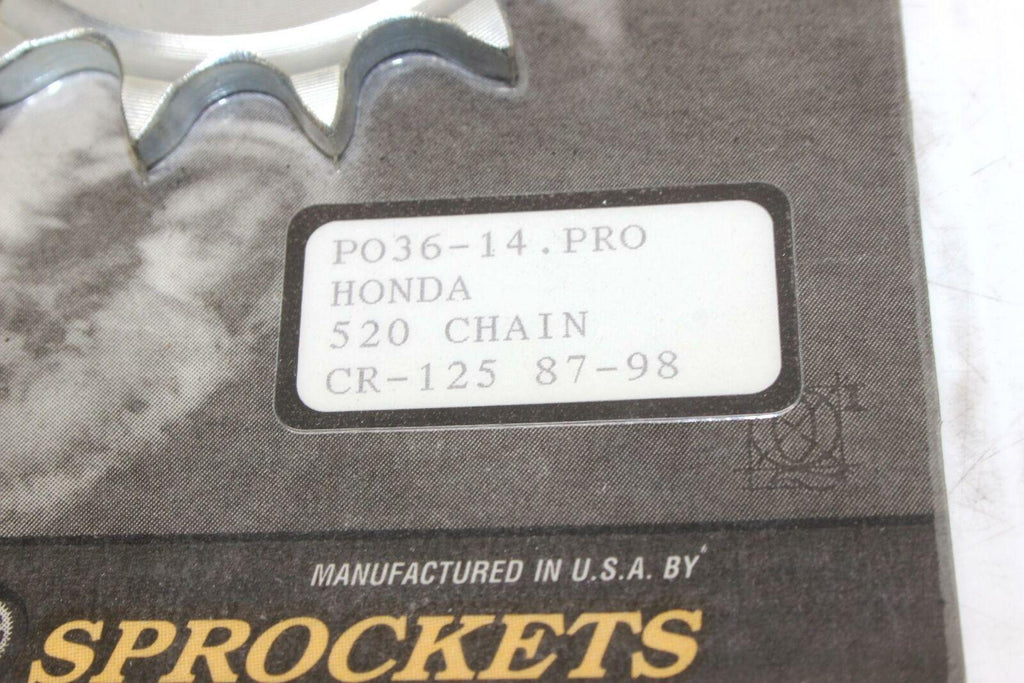 1998 Honda Cr125r Front Sprocket Western Power Sports 006 Wp50-036-14 - Gold River Motorsports