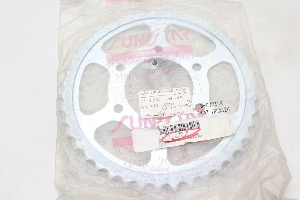 Sunstar Gs550 78-86 Gs750-1100 Bandit 1200 Sprocket - Gold River Motorsports