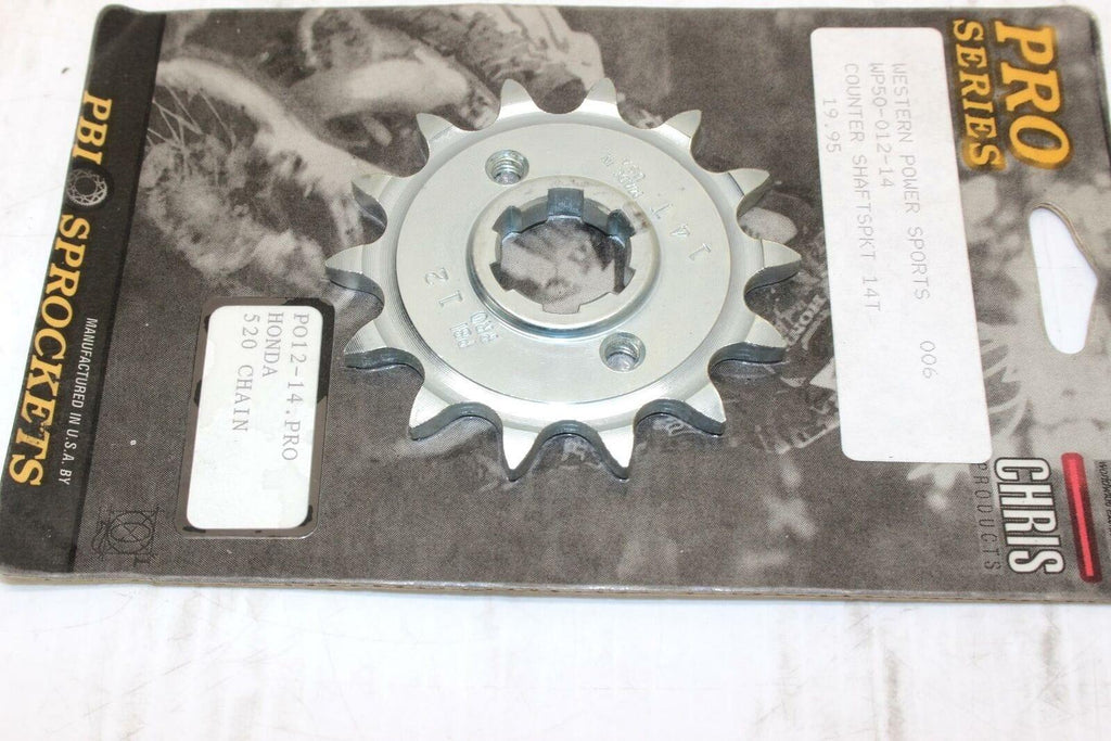 Honda Sprocket Western Power Sports Wp50-012-14 Counter Shaft Tspkt 14t - Gold River Motorsports